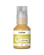 TINTA BROTHER BTD100Y AMARILLA 48.8ml 5000 pag (T310/T510W/T710W/T810W/T910DW)