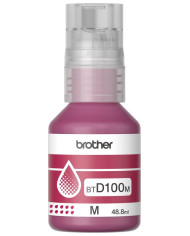 TINTA BROTHER BTD100M MAGENTA 48.8ml 5000 pag (T310/T510W/T710W/T810W/T910DW)