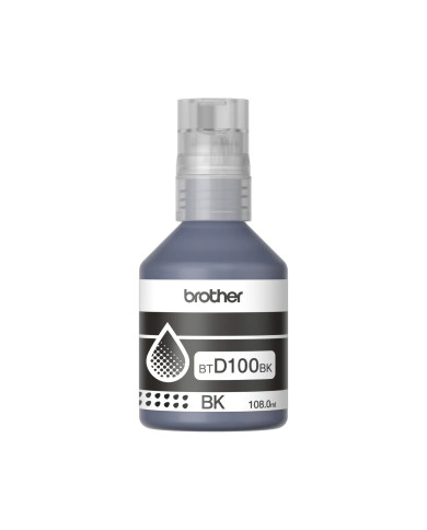 TINTA BROTHER BTD100BK NEGRO 108.0ML T930DW T8