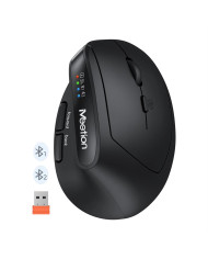 MOUSE WIRELESS BTM008 NEGRO MEETION / 14-01-117