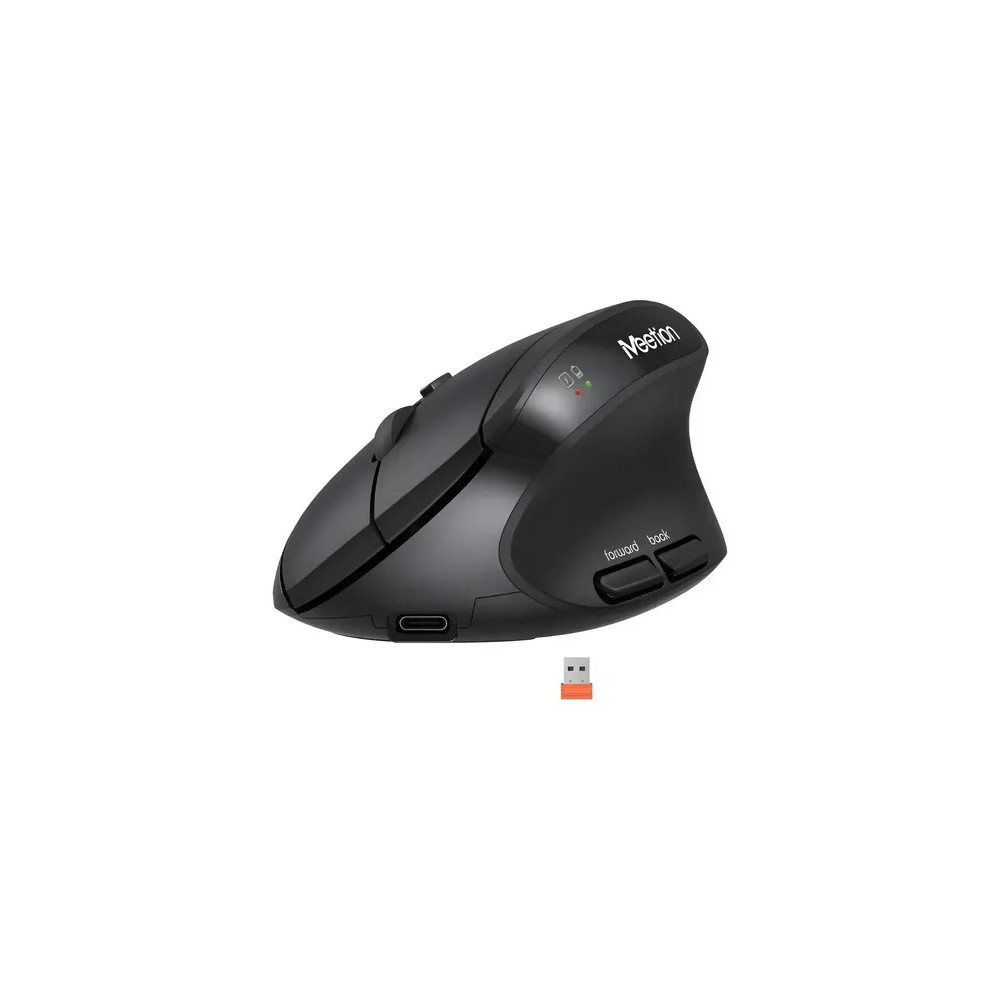 MOUSE WIRELESS VERTICAL ERGO MT-BTM010R NEGRO MEETION / 14-01-077