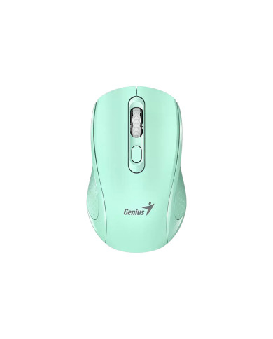 MOUSE GENIUS NX-8025S WIRELESS AGUA MARINA/DIS. ERGO/SILENT/AI COPILOT/4 BOTONES/1200 DPI