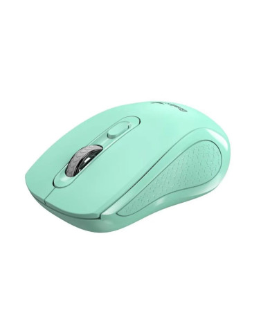 MOUSE GENIUS NX-8025S WIRELESS AGUA MARINA/DIS. ERGO/SILENT/AI COPILOT/4 BOTONES/1200 DPI