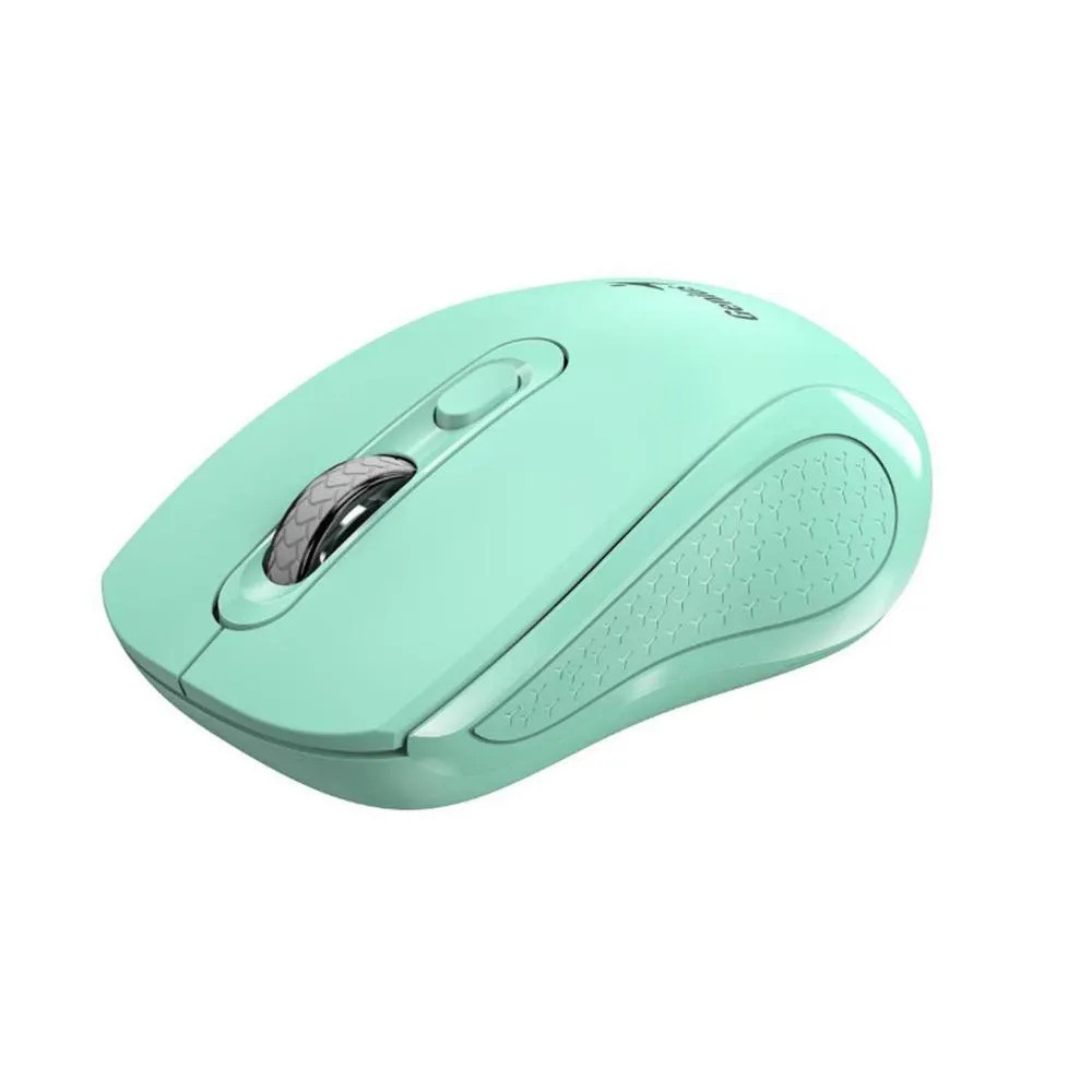 MOUSE GENIUS NX-8025S WIRELESS AGUA MARINA/DIS. ERGO/SILENT/AI COPILOT/4 BOTONES/1200 DPI