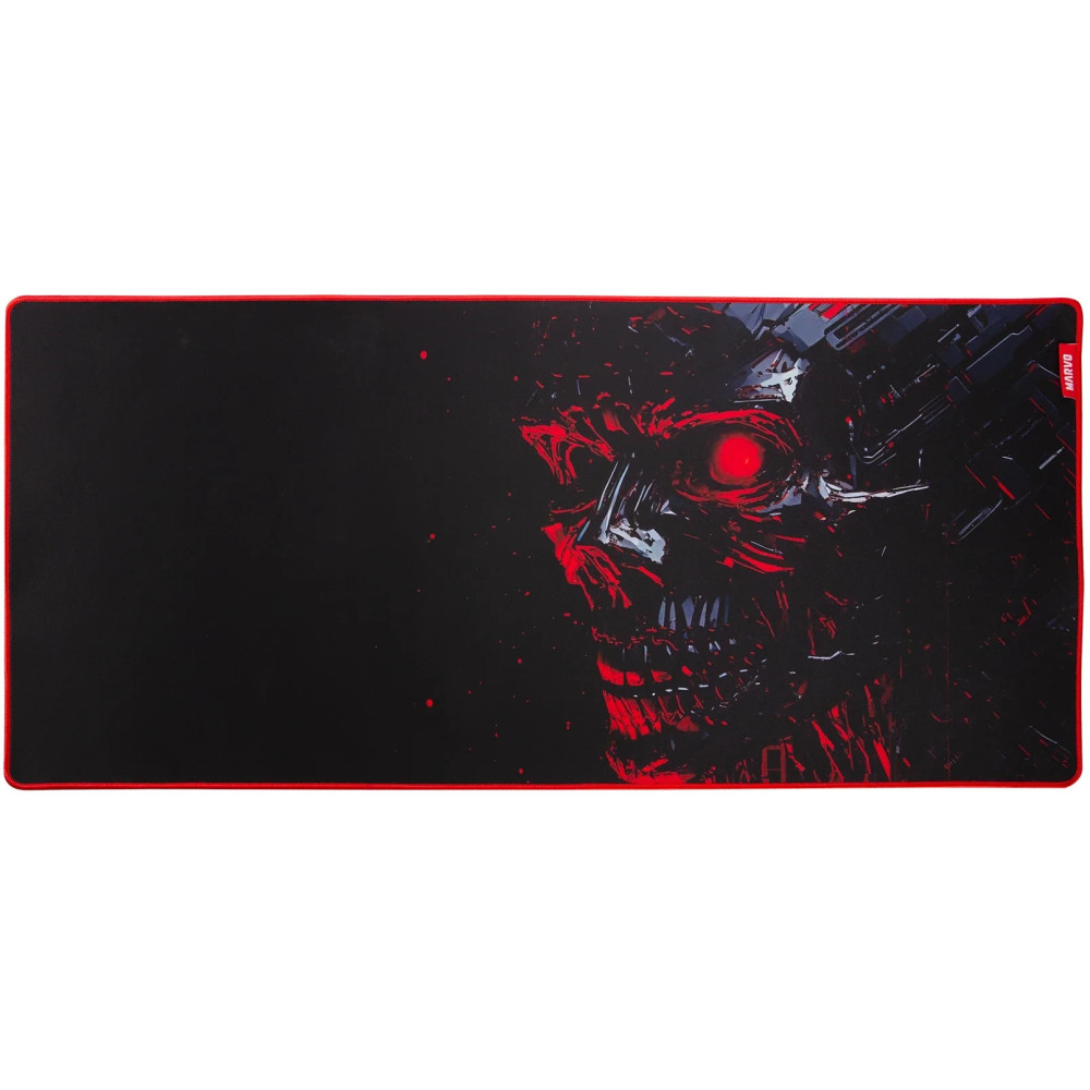 MOUSE PAD MARVO G51 NOOB XL 900x400x3mm MICROFIBRA SKULL GAMING / MOUS9025