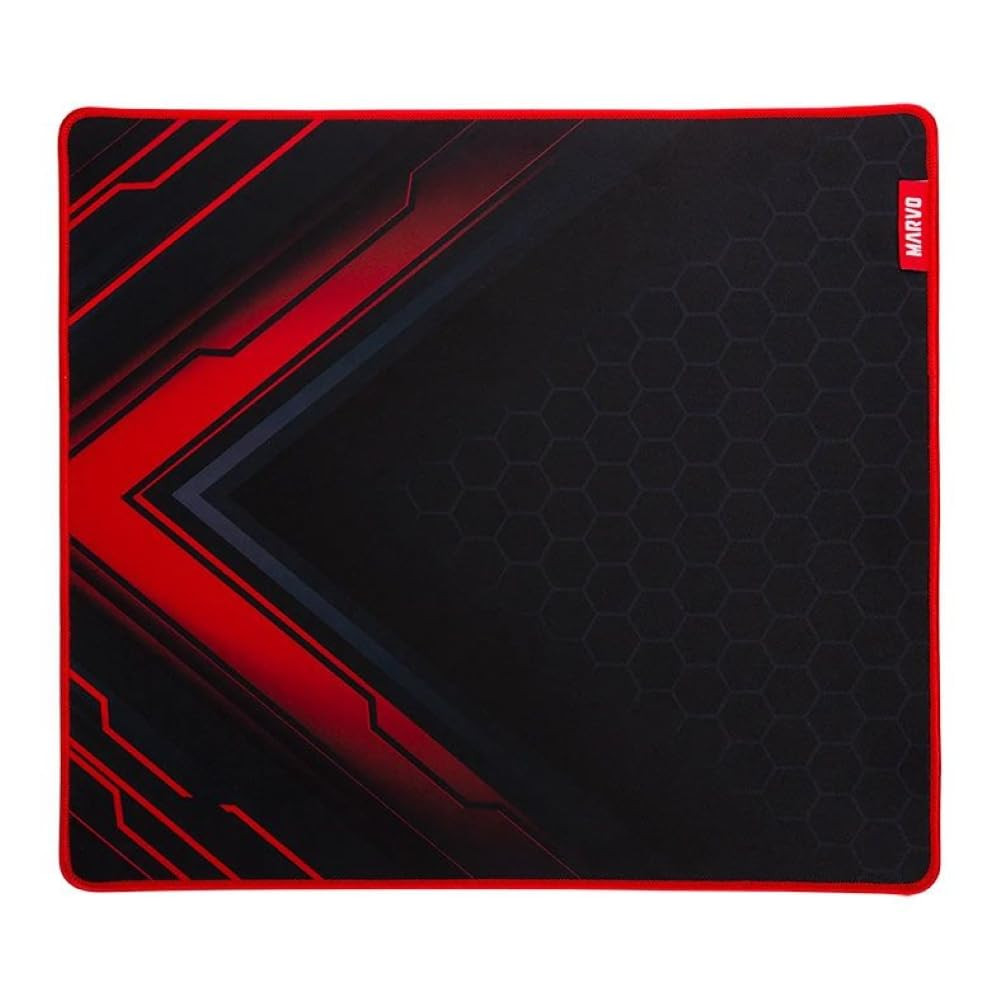 MOUSE PAD MARVO G55 BLAZE M 350x300x3mm MICROFIBRA NEGRO GAMING / MOUS9023