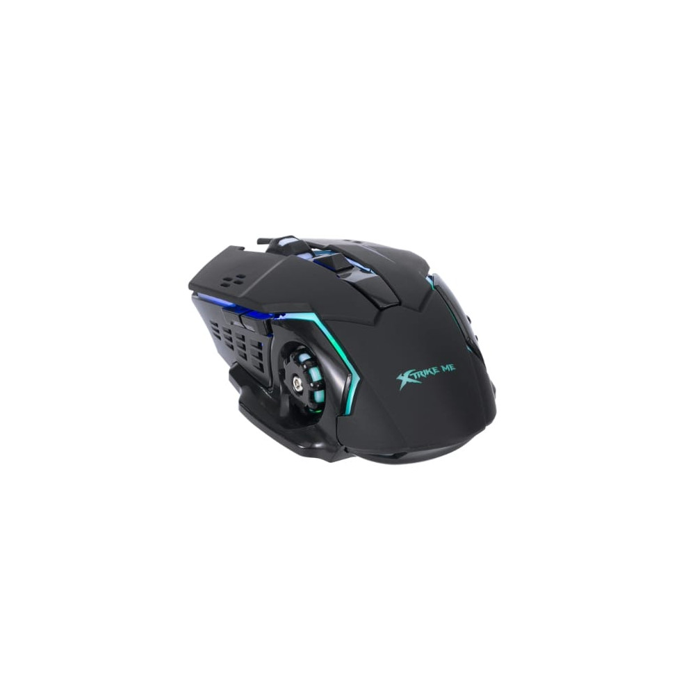 MOUSE XTRIKE ME GW-601 WIRELESS 2.4G 3200 DPI 6BOT NEGRO RGB