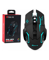 MOUSE XTRIKE ME GW-601 WIRELESS 2.4G 3200 DPI 6BOT NEGRO RGB