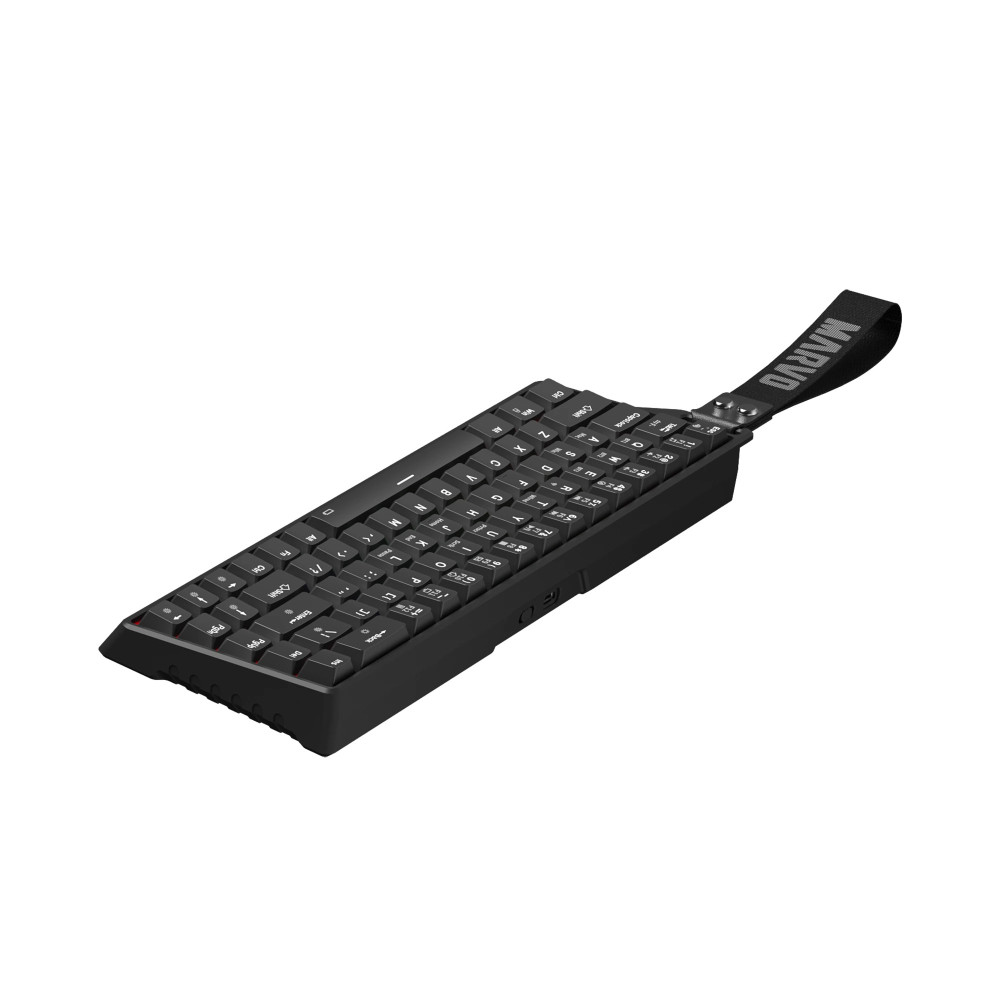 TECLADO MECANICO MARVO KG965W BK SABER 65W TRI-MODO RGB SW BANANA CRYSTAL