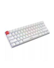 TECLADO MECANICO MARVO KG965W BK SABER 65W TRI-MODO RGB SW BANANA CRYSTAL