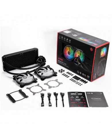 COOLER XPG LEVANTE 240 RGB 115X LGA1200 LIQUIDO ADATA