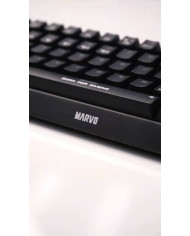 TECLADO MECANICO 60% MARVO SABER 61 KG933G SP NEGRO MECH USB RGB