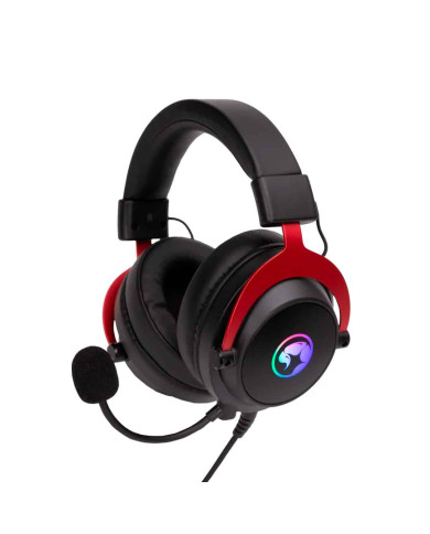 HEADSET GAMER MARVO HG9067 NEGRO USB PULZ 60 RGB 7.1 SURROUND