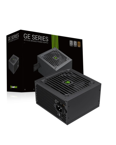 FUENTE DE PODER GAMEMAX GE-750 80P BRONZE NEGRA PCIe5.1 ATX3.1