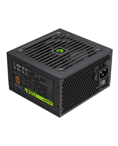 FUENTE DE PODER GAMEMAX GE-750 80P BRONZE NEGRA PCIe5.1 ATX3.1