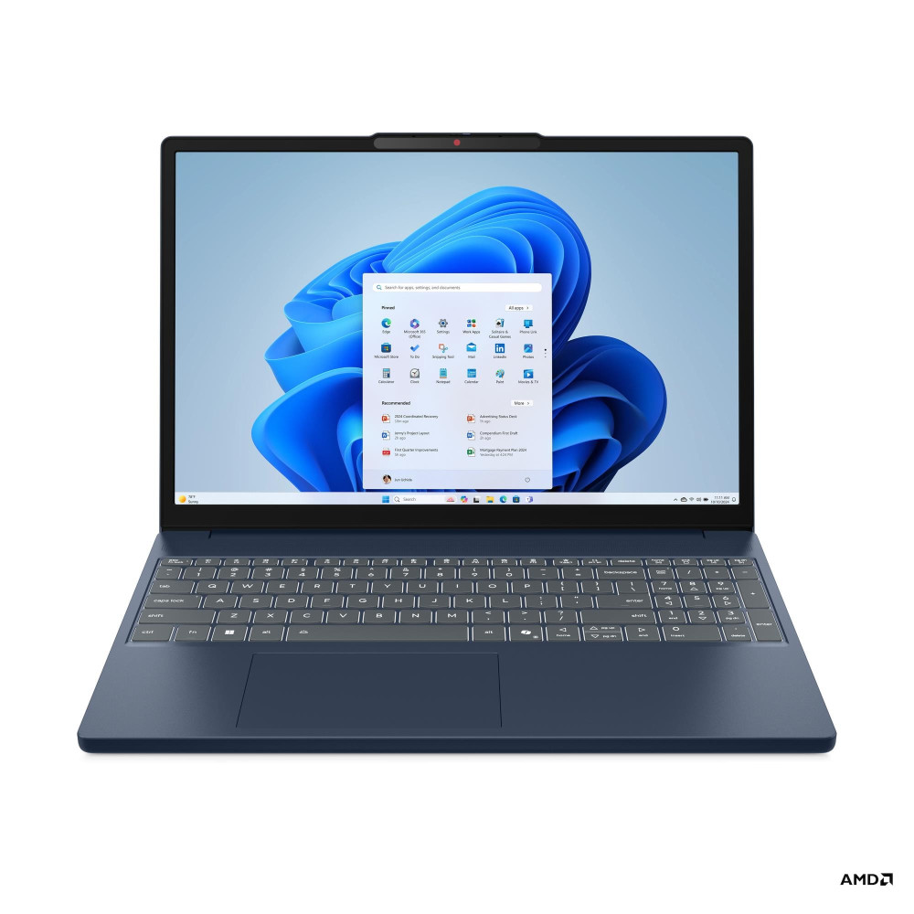 LAPTOP LENOVO IP SLIM 3-15ARP/R7 7735HS/16GB/512GB/15.3" WUXGA/NOOS/LUNA GREY