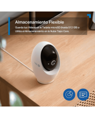 CAMARA DE SEGURIDAD TAPO C260 TPLINK 4K / VISION A COLOR / AUDIO BIDIRECCIONAL / RECONOCIMIENTO FACIAL