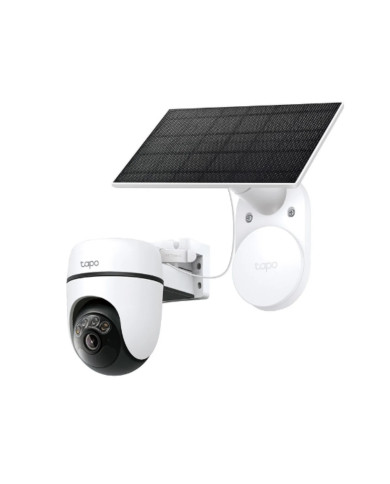 CAMARA DE SEGURIDAD TAPO C610 KIT TPLINK / PANEL SOLAR / 2K / IP65 / DETECCION IA / VISION NOCTURNA COLOR