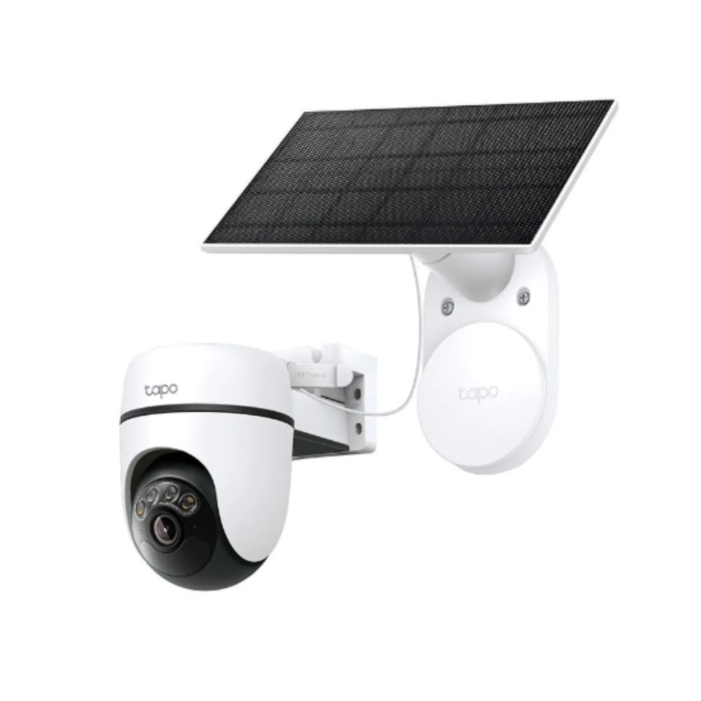 CAMARA DE SEGURIDAD TAPO C610 KIT TPLINK / PANEL SOLAR / 2K / IP65 / DETECCION IA / VISION NOCTURNA COLOR