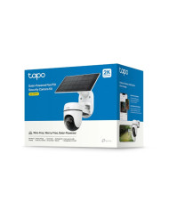 CAMARA DE SEGURIDAD TAPO C610 KIT TPLINK / PANEL SOLAR / 2K / IP65 / DETECCION IA / VISION NOCTURNA COLOR