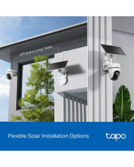 CAMARA DE SEGURIDAD TAPO C610 KIT TPLINK / PANEL SOLAR / 2K / IP65 / DETECCION IA / VISION NOCTURNA COLOR