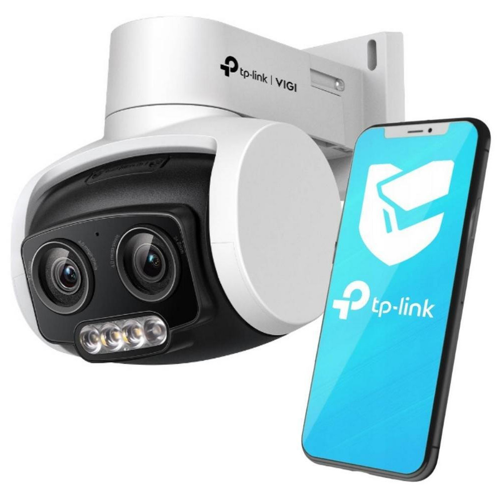 CAMARA DE SEGURIDAD C540V VIGI TP-LINK  EXTERIOR FULL-COLOR 4MP H3265 3X ZOOM IP66 PAN TILT MICROSD