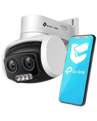 CAMARA DE SEGURIDAD C540V VIGI TP-LINK  EXTERIOR FULL-COLOR 4MP H3265 3X ZOOM IP66 PAN TILT MICROSD