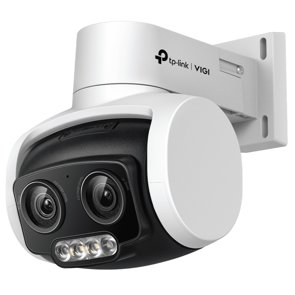 CAMARA DE SEGURIDAD C540V VIGI TP-LINK  EXTERIOR FULL-COLOR 4MP H3265 3X ZOOM IP66 PAN TILT MICROSD
