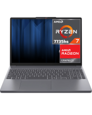LAPTOP LENOVO IP SLIM 3-15ARP / PROCESADOR AMD RYZEN 7 7735HS / 16GB RAM / 1TB SSD DISCO SOLIDO / 15.3" WUXGA 1920X1200P