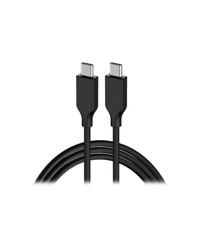 CABLE DE CARGA RAPIDA GENIUS USB3,0 C-C NYLON TRENZADO 1,5M PD60W 5GBPS / ACC-C2CC-3A 32590006401