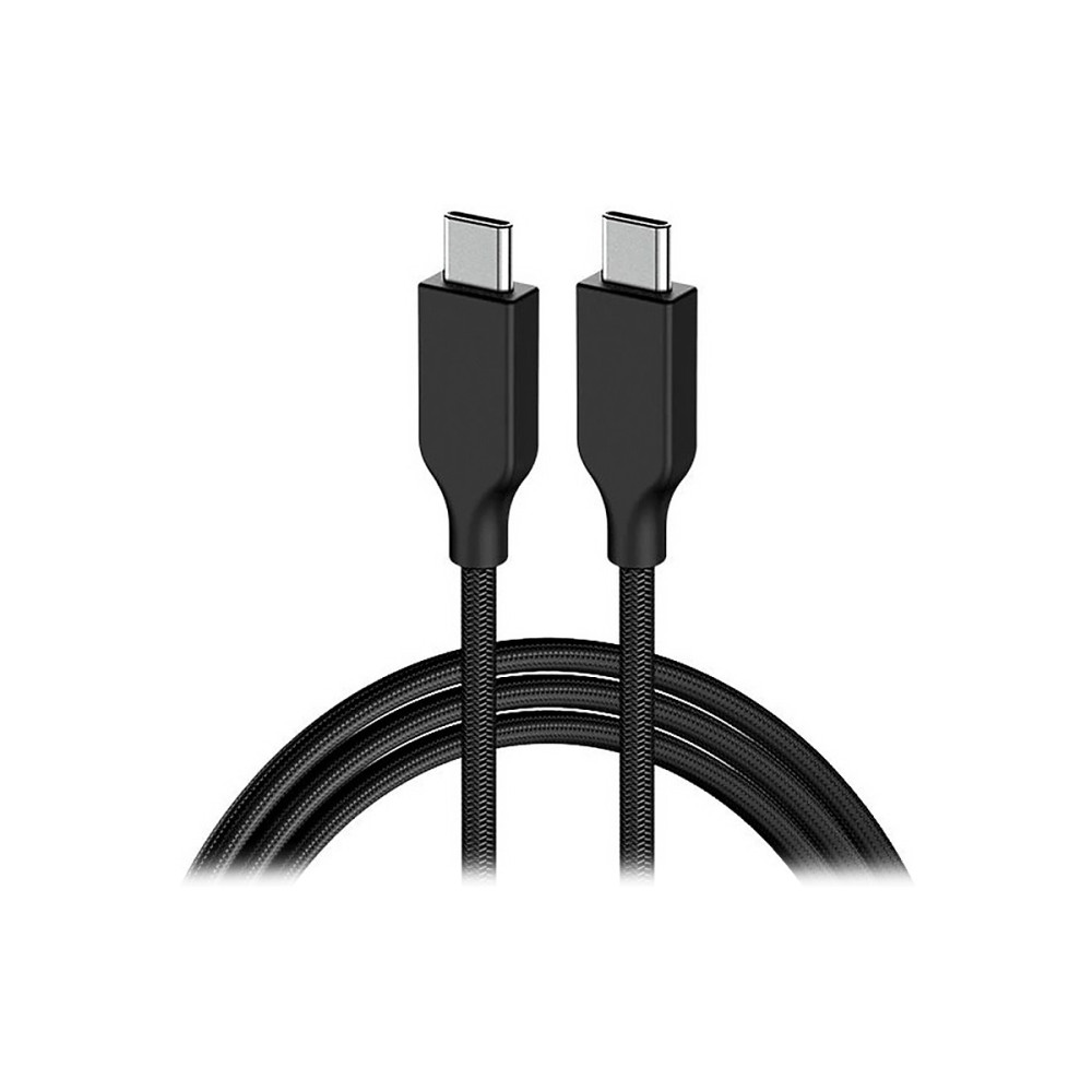 CABLE DE CARGA RAPIDA GENIUS USB3,0 C-C NYLON TRENZADO 1,5M PD60W 5GBPS / ACC-C2CC-3A 32590006401