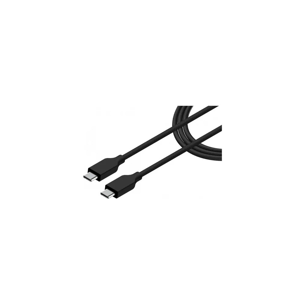 CABLE DE CARGA RAPIDA GENIUS USB3,0 C-C NYLON TRENZADO 1,5M PD60W 5GBPS / ACC-C2CC-3A 32590006401