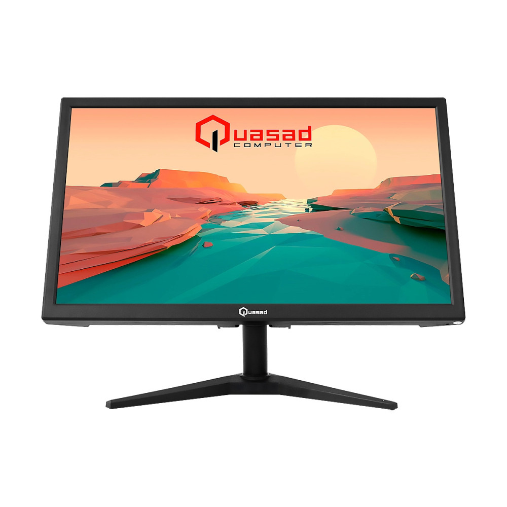 MONITOR QUASAD QM-L195BLK 19,5" HD 1280X 75Hz TN VGA+HDMI VESA