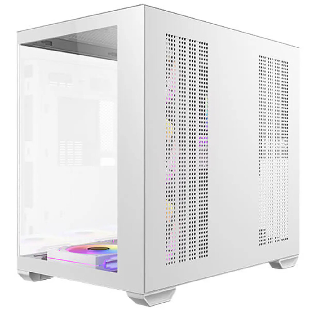 CASE ANTEC CX MIRROR PESCERA BLANCO ARGB MID TOWER 7x120MM ATX