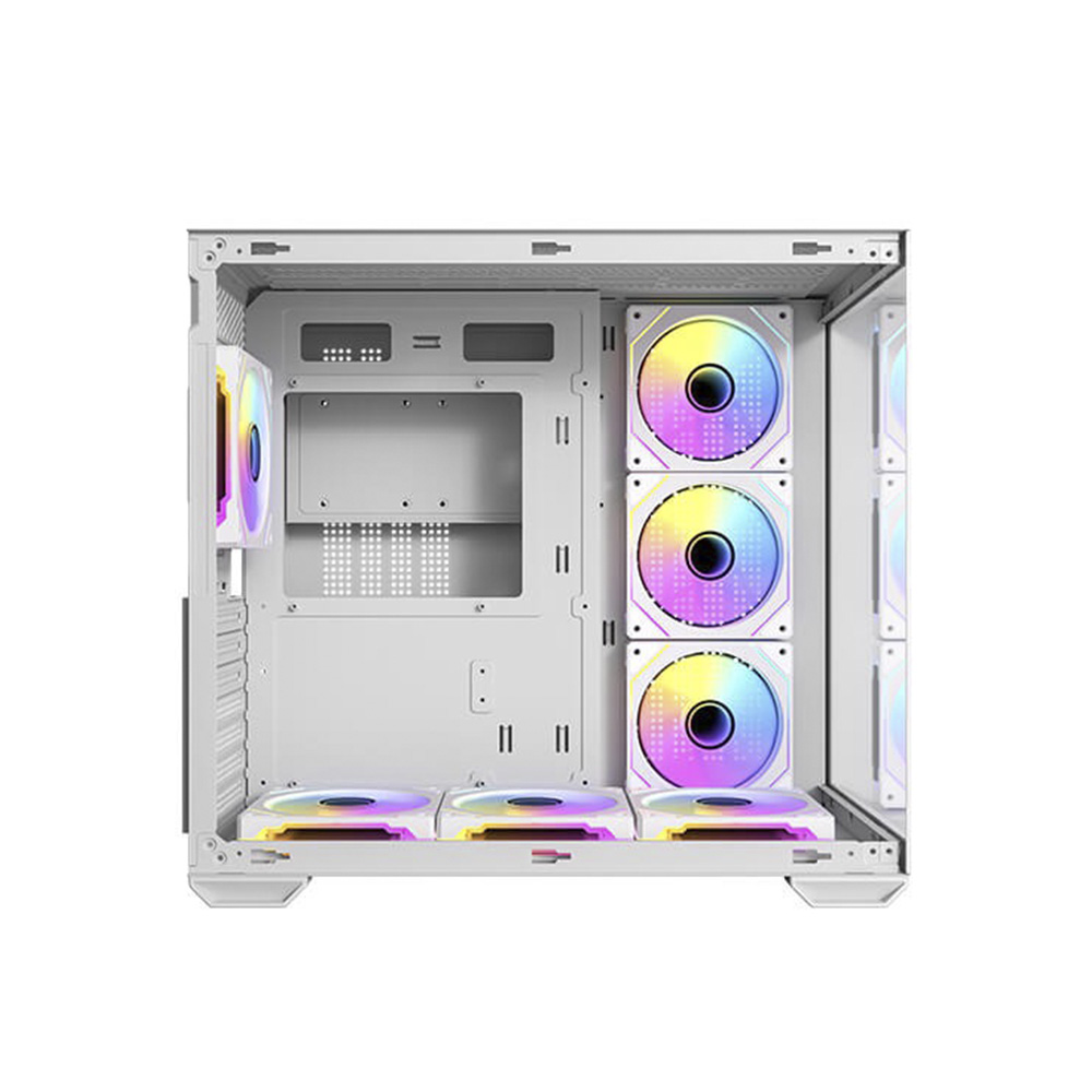 CASE ANTEC CX MIRROR PESCERA BLANCO ARGB MID TOWER 7x120MM ATX