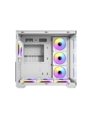 CASE ANTEC CX MIRROR PESCERA BLANCO ARGB MID TOWER 7x120MM ATX