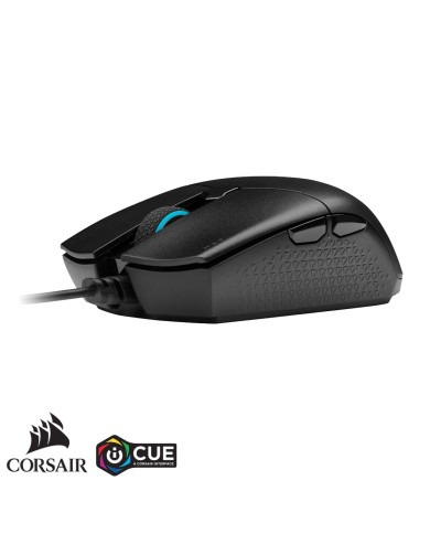 MOUSE CORSAIR KATAR PRO USB NEGRO CUE ULTRA-LIGERO 12400DPI 6BOT-PROG / CH-930C011-NA
