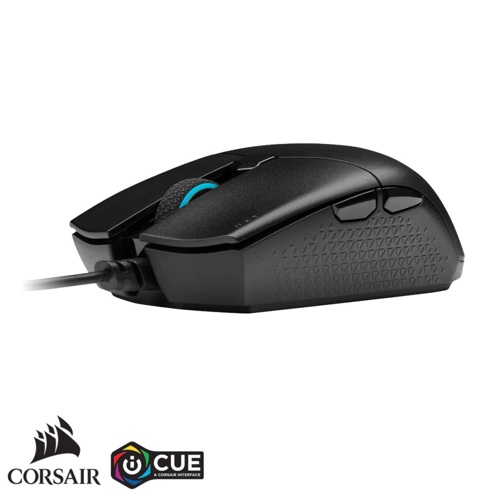 MOUSE CORSAIR KATAR PRO USB NEGRO CUE ULTRA-LIGERO 12400DPI 6BOT-PROG / CH-930C011-NA