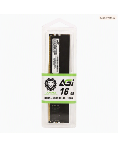 MEMORIA RAM AGI 16GB DDR5-5600Mhz U-DIMM CL46 / AGI560016UD238-ST