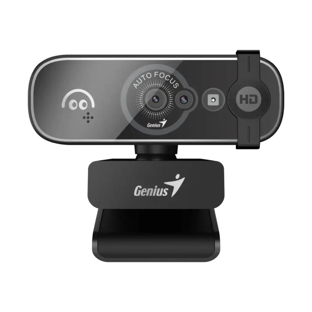 WEBCAM GENIUS FACECAM OPEN FHD 1080P RECONOCIMIENTO FACIAL USB-A/USB-C NEGRO