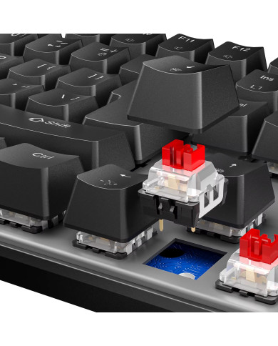 TECLADO MECANICO GAMER MEETION USB MK006 PRO 75% RGB / 20-01-100