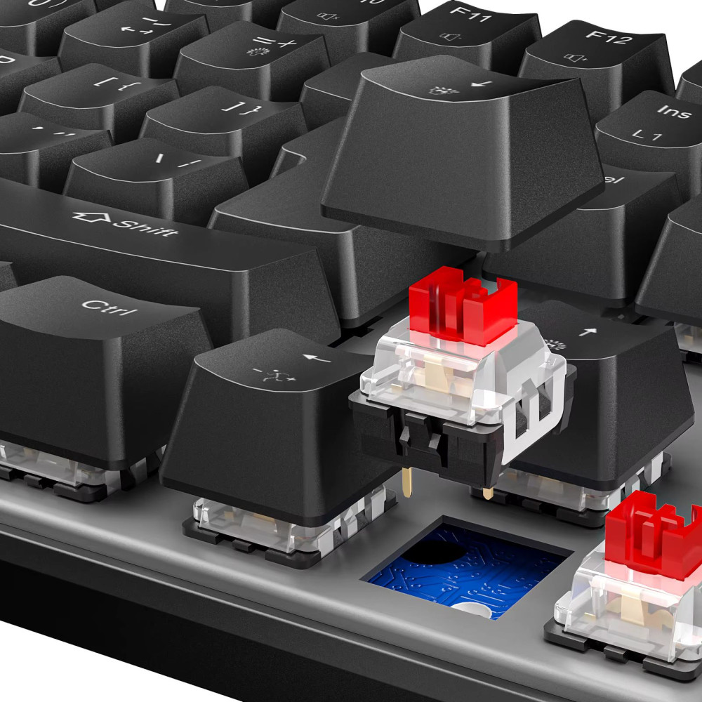 TECLADO MECANICO GAMER MEETION USB MK006 PRO 75% RGB / 20-01-100
