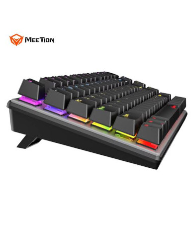 TECLADO MECANICO GAMER MEETION USB MK006 PRO 75% RGB / 20-01-100