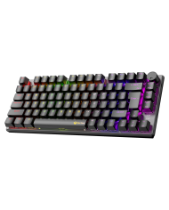 TECLADO MECANICO GAMER MEETION OLLY GO RAINBOW MK600MX NEGRO GAMER / 20-02-111