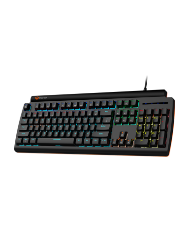 TECLADO MECANICO GAMER MEETION OLLY GO RAINBOW MK600MX NEGRO GAMER / 20-02-111