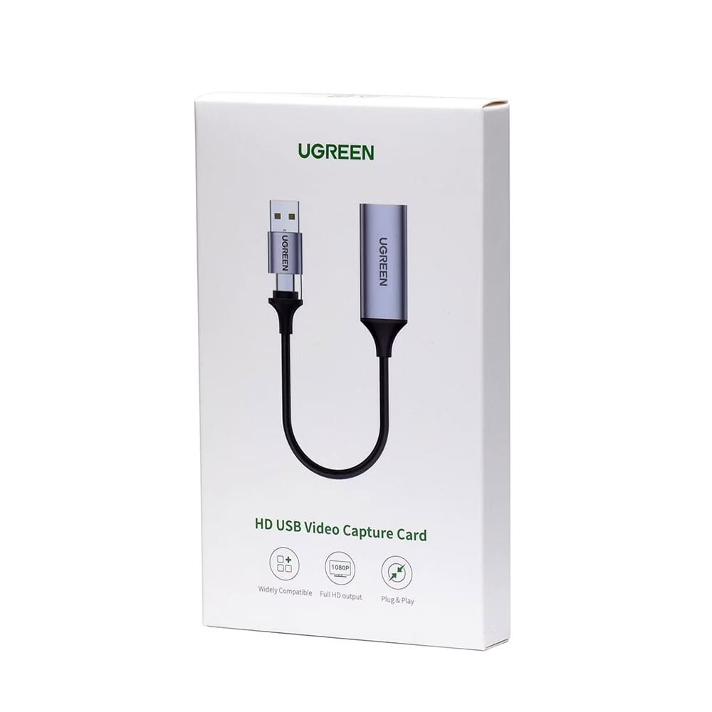 CAPTURADORA DE VIDEO UGREEN A HDMI CM489 40189 / 01-01-052
