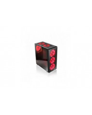 CASE SPEEDMIND CSGR08 6-FAN RED VIDRIO TEMPLADO