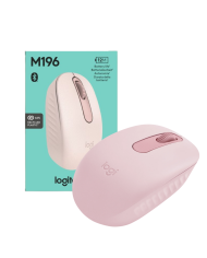 MOUSE LOGITECH M196 BLUETOOTH ROSADO 1AA  / 910-007458