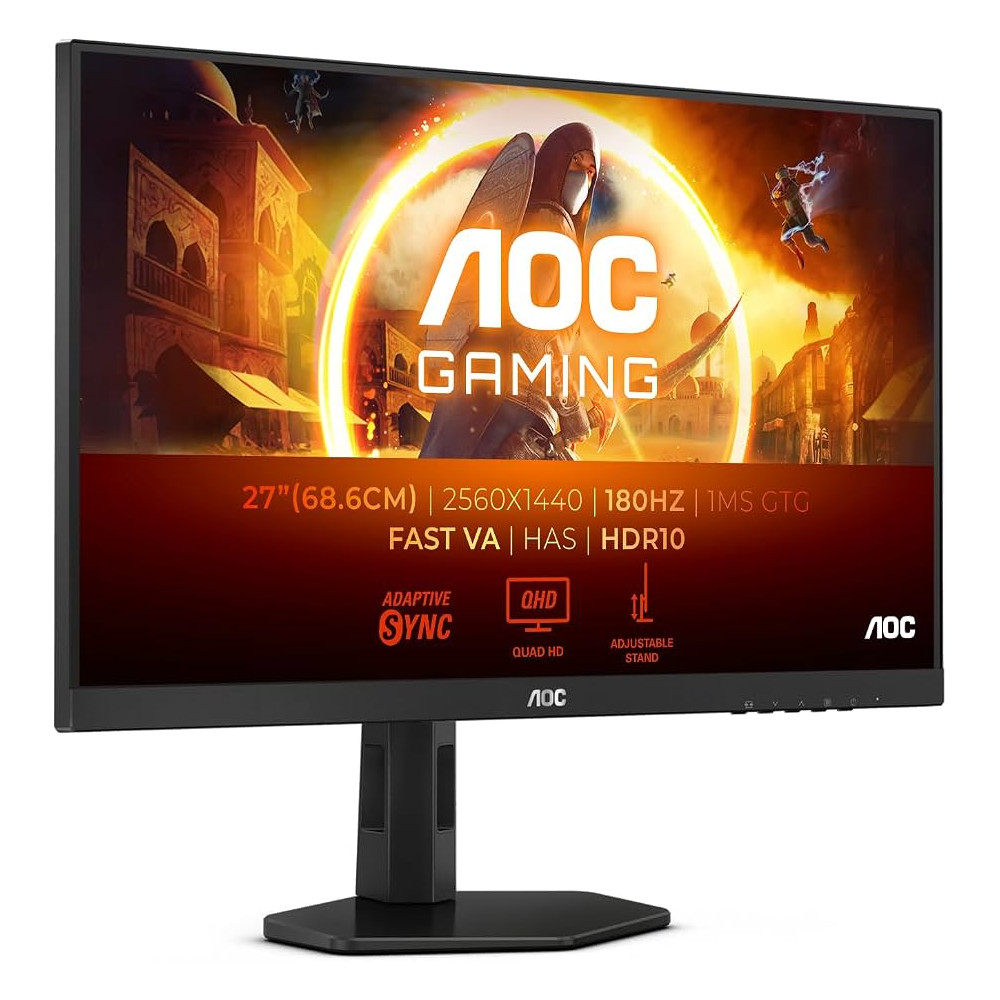 MONITOR AOC GAMING Q27G4XN 27" QHD 2560x1440 180HZ