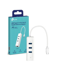 ADAPTADOR TP-LINK UE330C TIPO-C/ETHERNET/3USB / TPLADAUSBUE330C